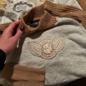 Harley Davidson wool sweater women’s